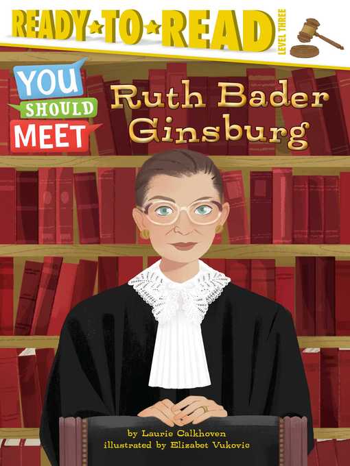 Title details for Ruth Bader Ginsburg by Laurie Calkhoven - Wait list